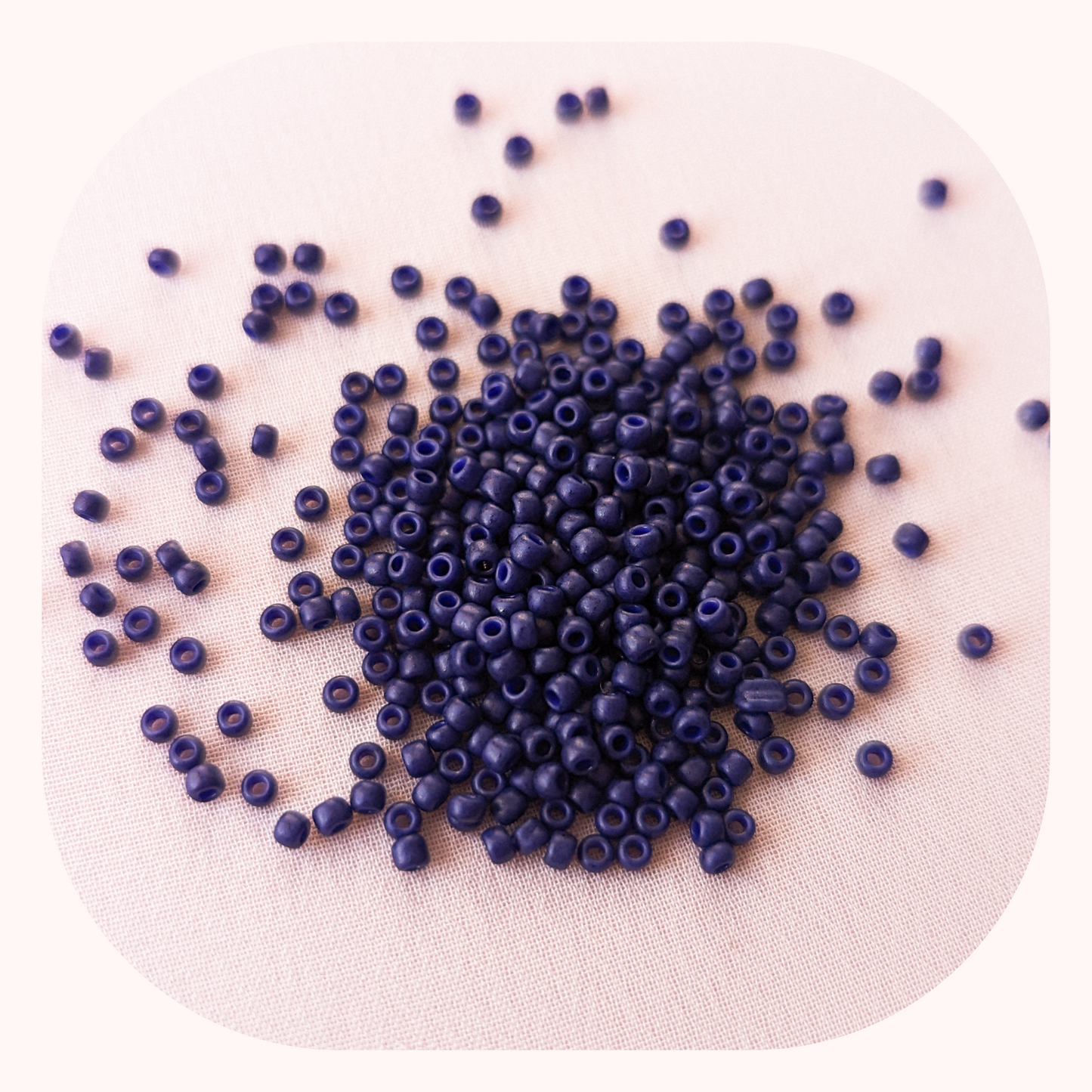 Semi Glazed Navy Blue - Single - 15 Gram tube - Toho