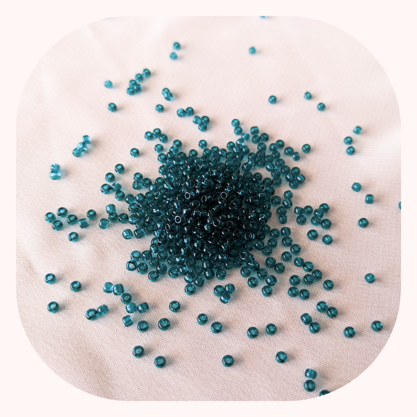 Transparent Teal - Single - 15 Gram tube - Toho