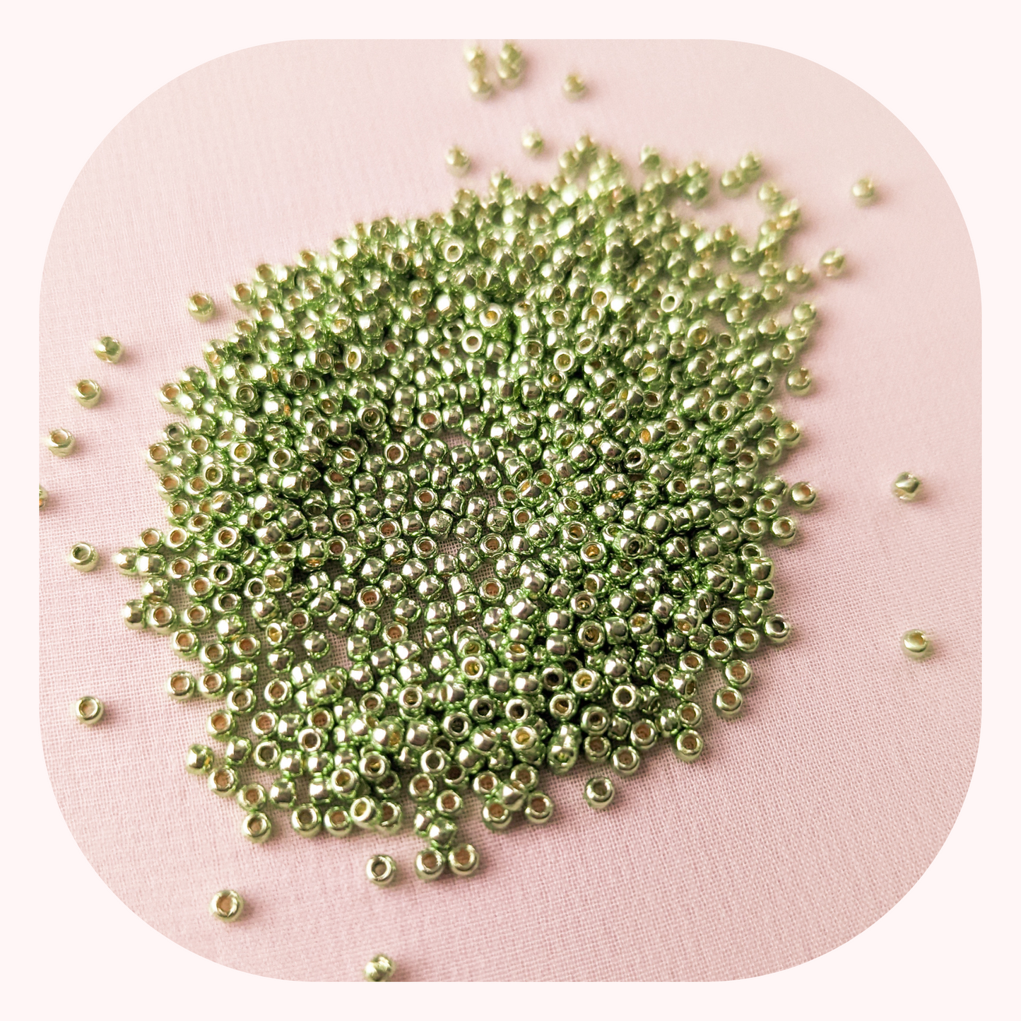 Galvanized Permafinish Spring Green - Single - 15 Gram tube - Toho