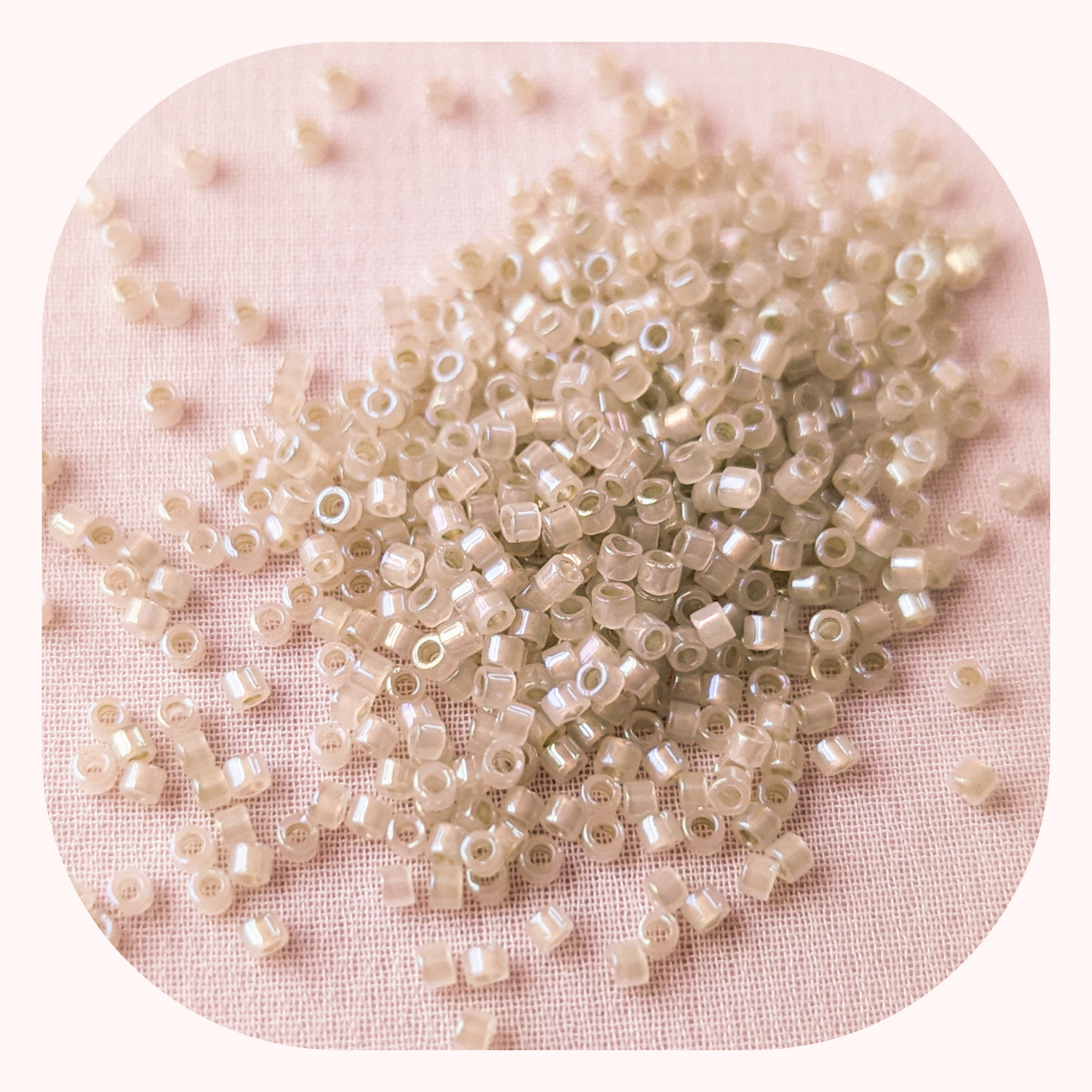 Transparent Celery Luster- Single - Miyuki Delicas