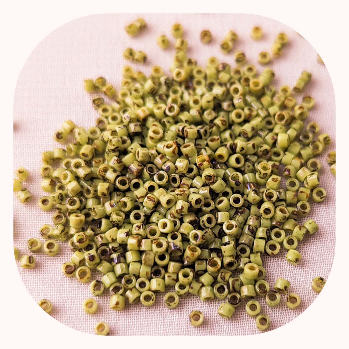 Chartreuse Picasso - Single - Miyuki Delicas
