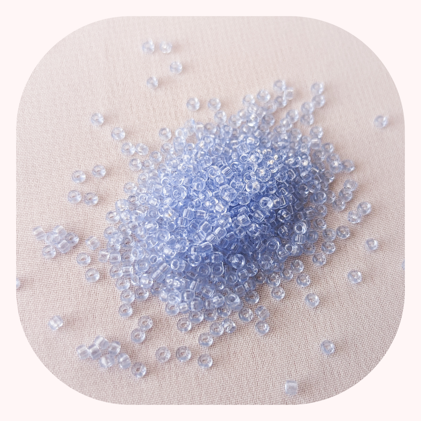 Transparent Cornflower - Single - Miyuki Rounds