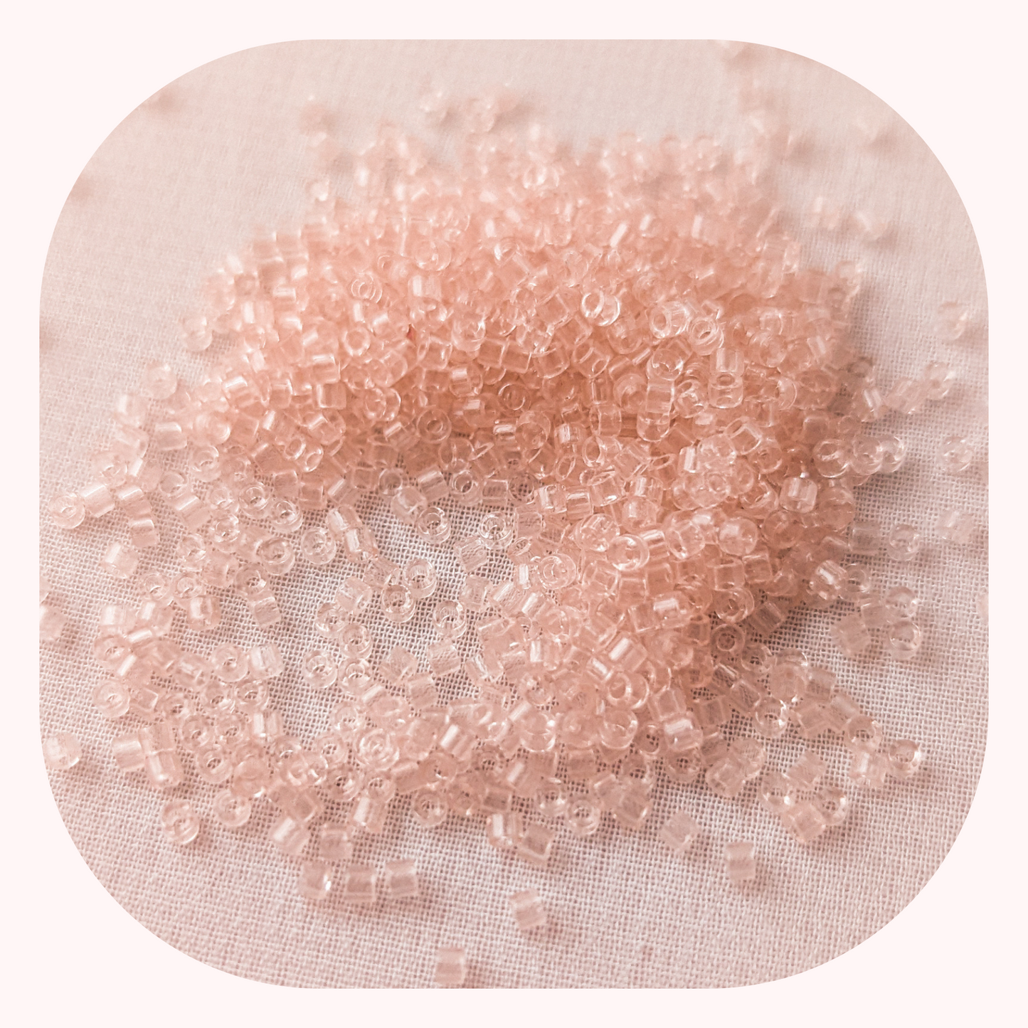 Transparent Rose Quartz - Single - Miyuki Delicas