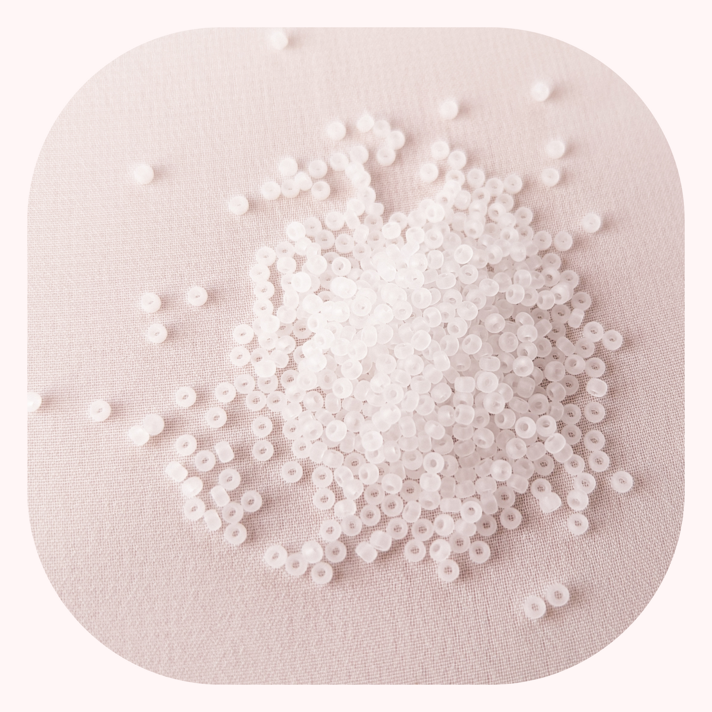 Matte Transparent Crystal - Single - Miyuki Rounds