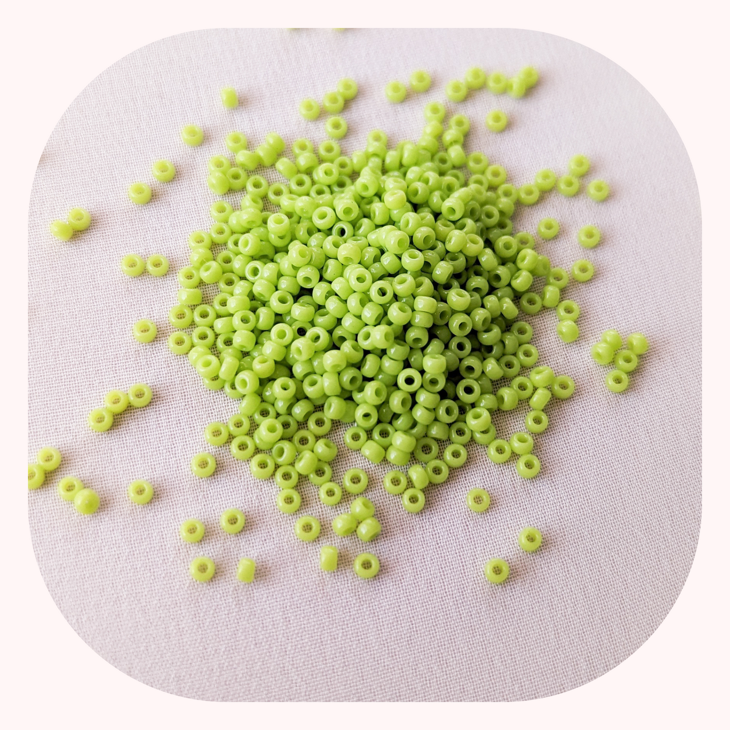 Opaque Chartreuse - Single - Miyuki Rounds