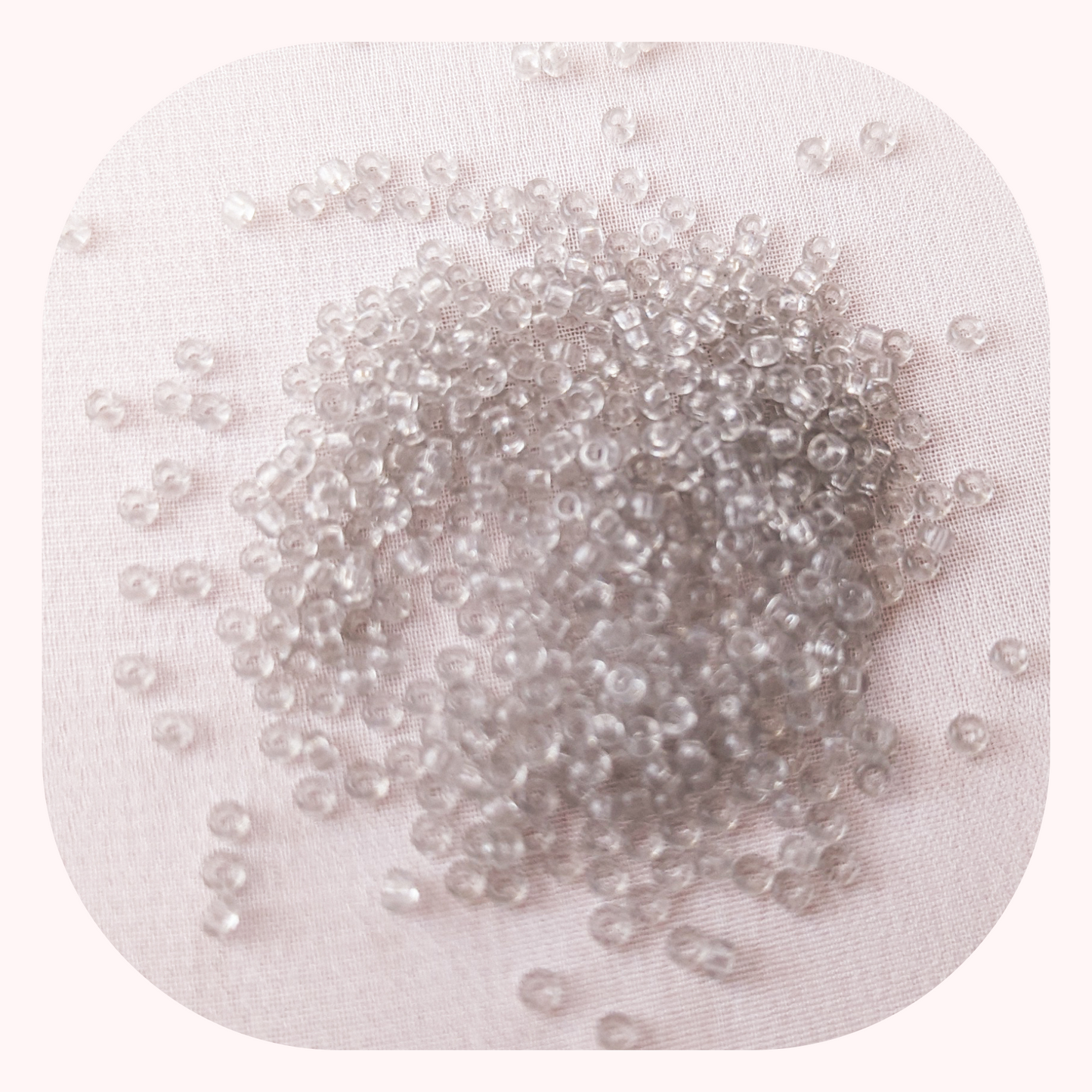 Transparent Taupe (Warm Gray) - Single - Miyuki Rounds