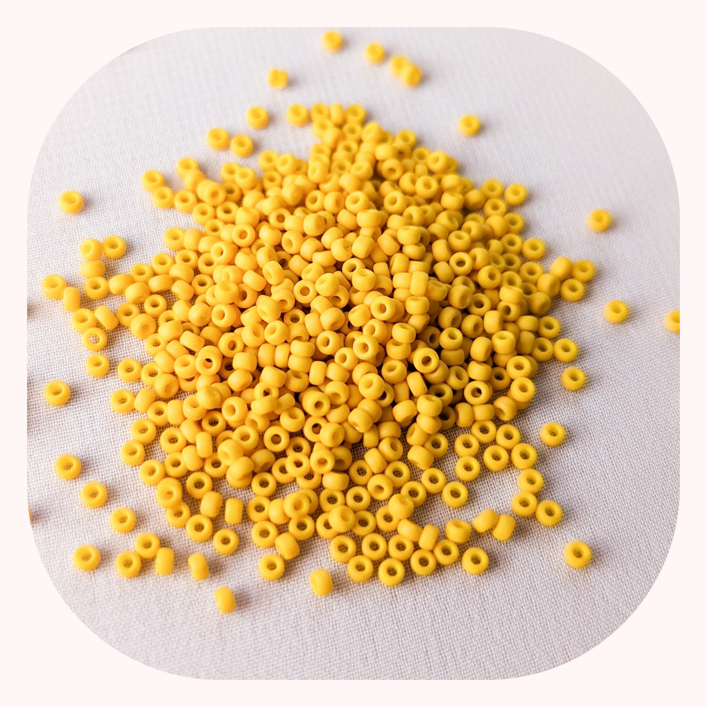 Matte Canary Yellow - Single - Miyuki Rounds