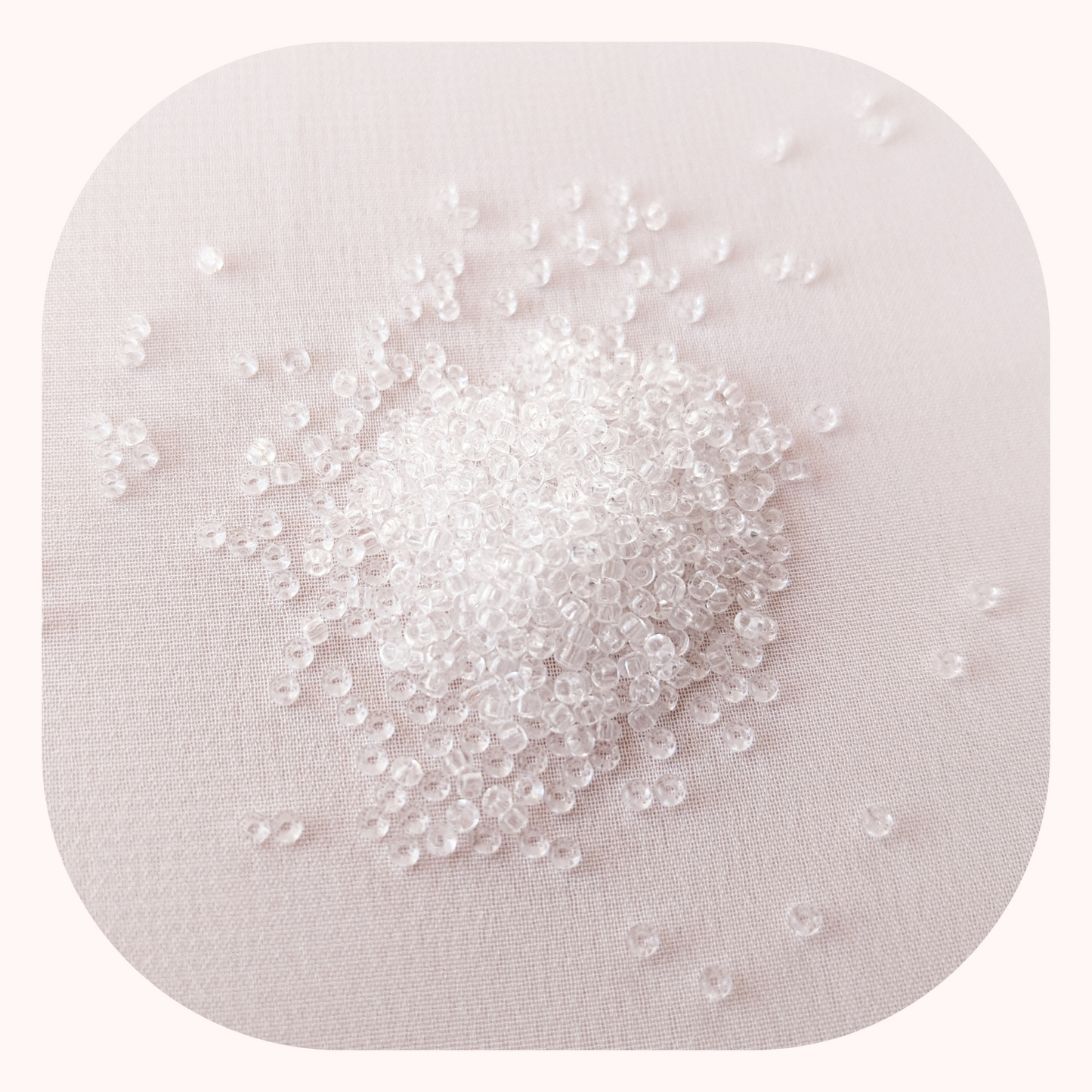 Transparent Crystal Clear - Single - Miyuki Rounds