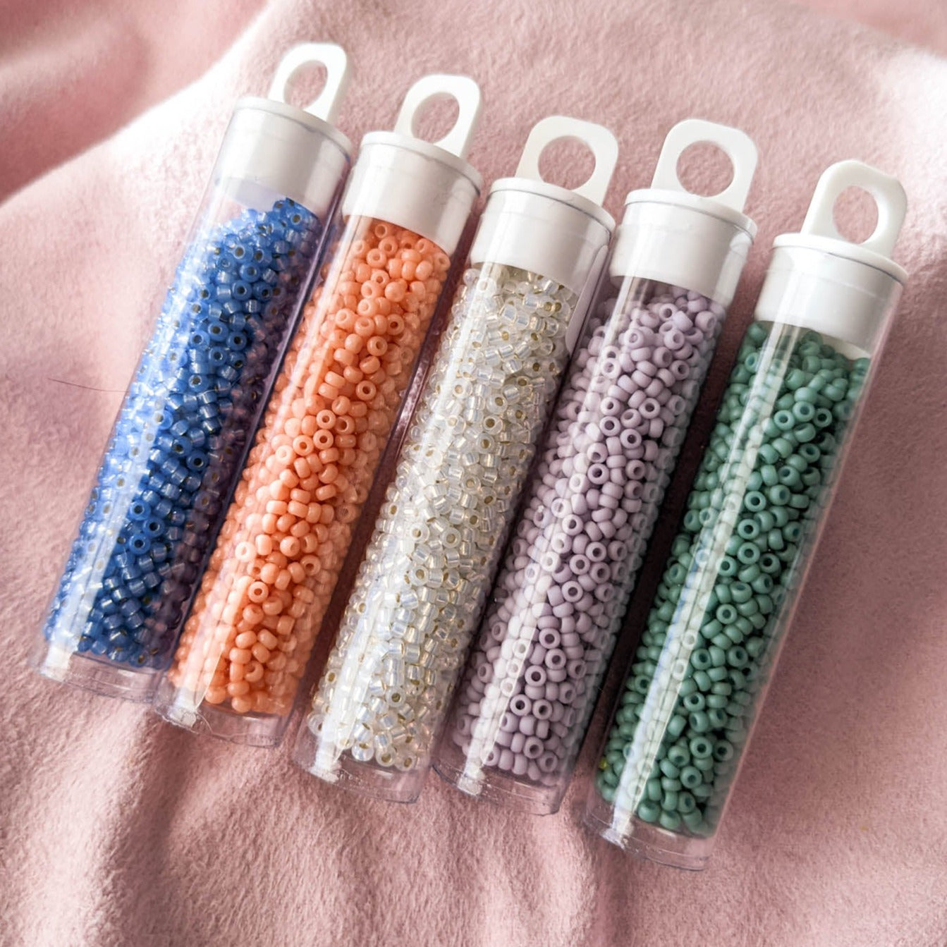 Soft Pastels - Miyuki Rounds