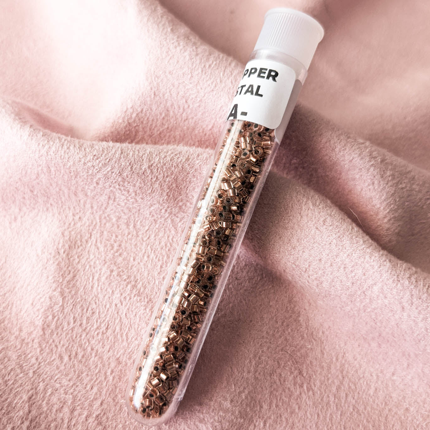 Hex Cut Copper Lined Crystal - Single - Miyuki Delicas