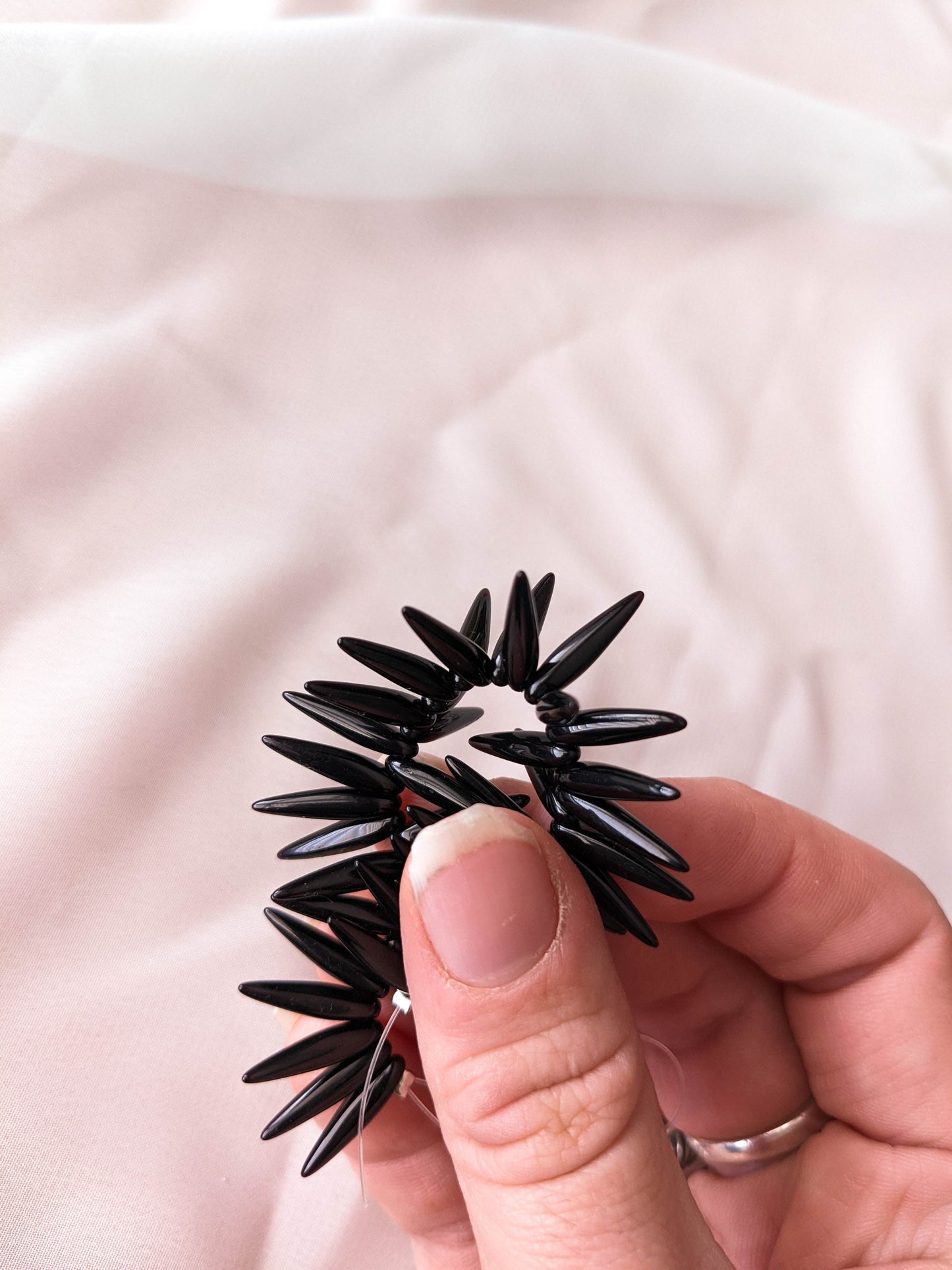 Glossy Black - 5x16mm Thorns