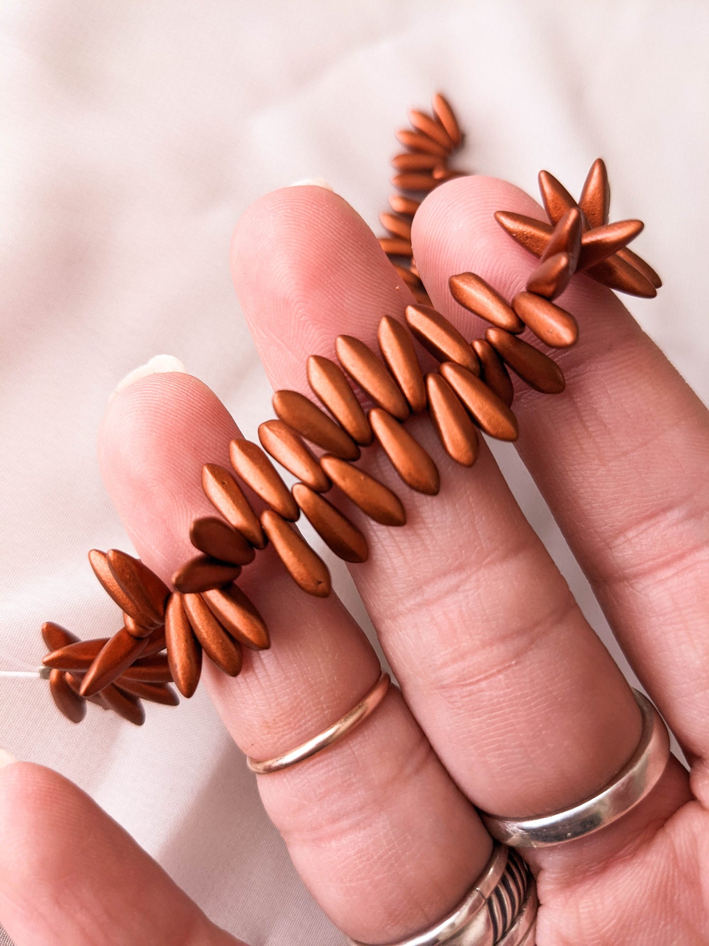 Matte Copper - 3x11mm Mini Daggers