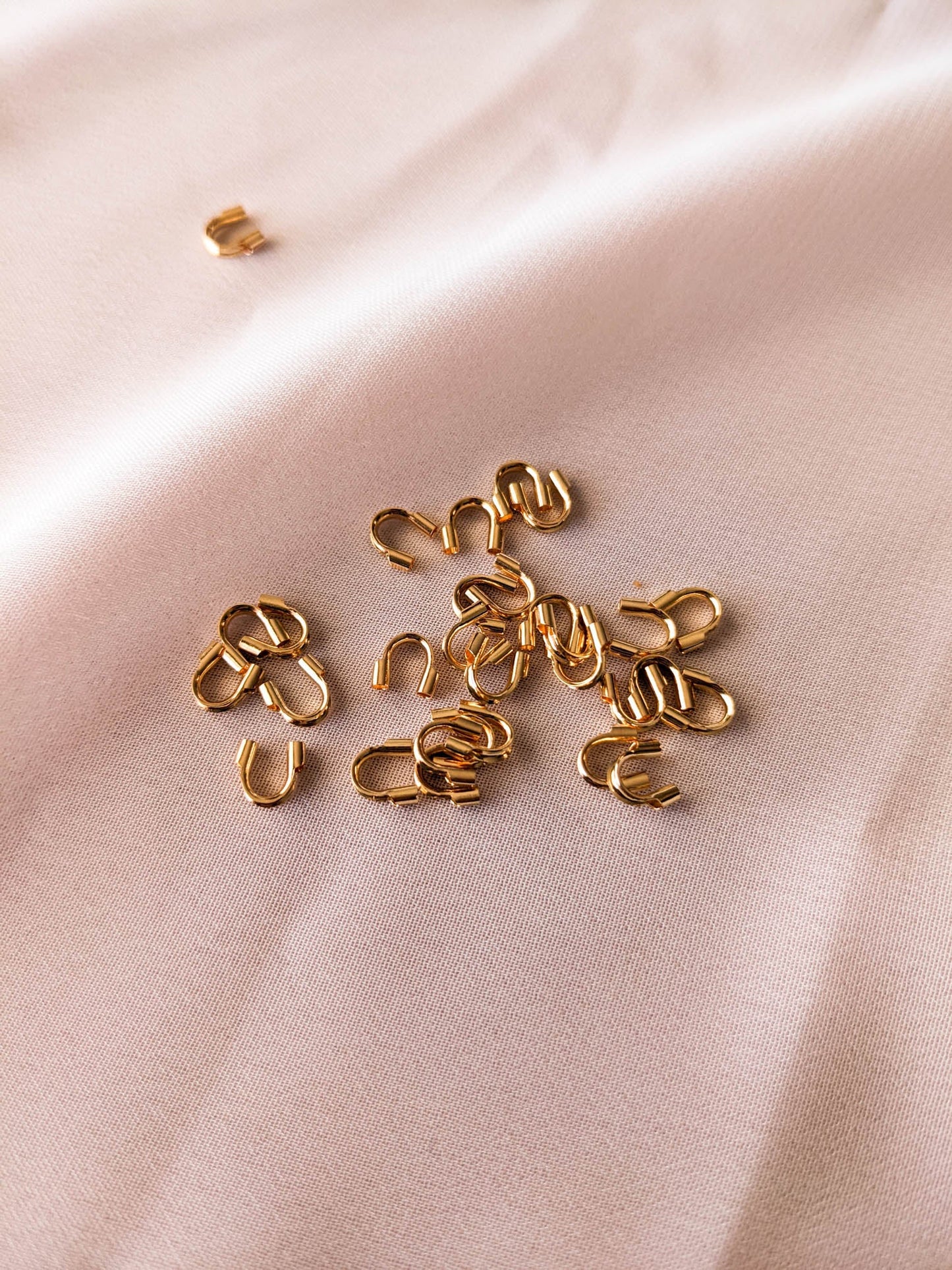 Wire Guards - Gold Plated Brass - 30 Pack
