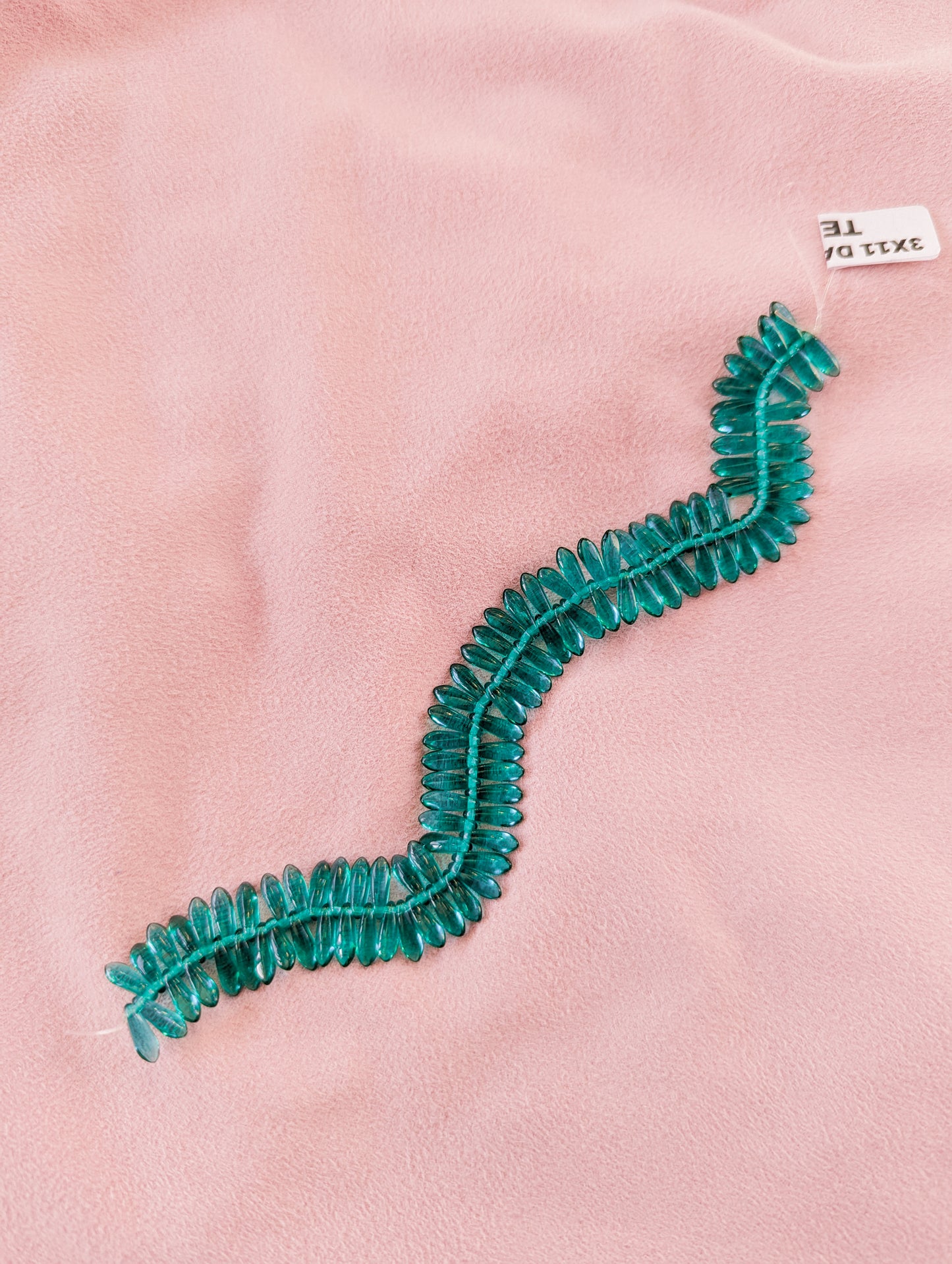 Teal - 3x11mm Mini Daggers