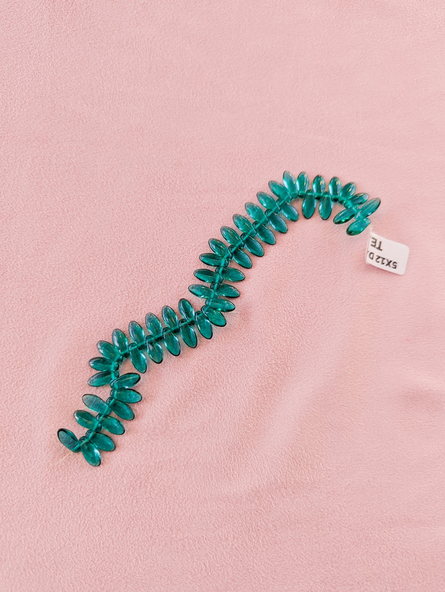 Teal - 5x12mm Daggers