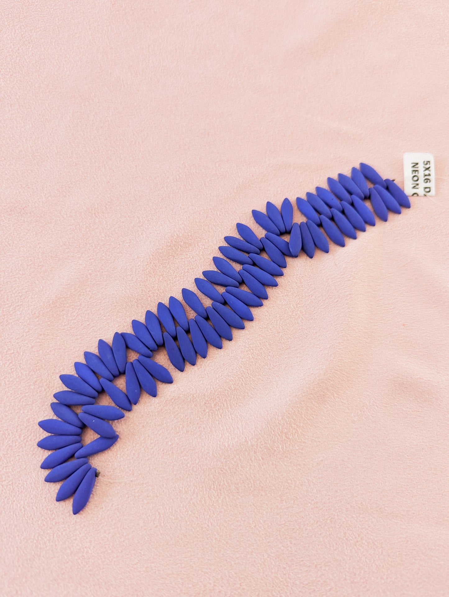 Matte Neon Cobalt - 5x16mm Daggers