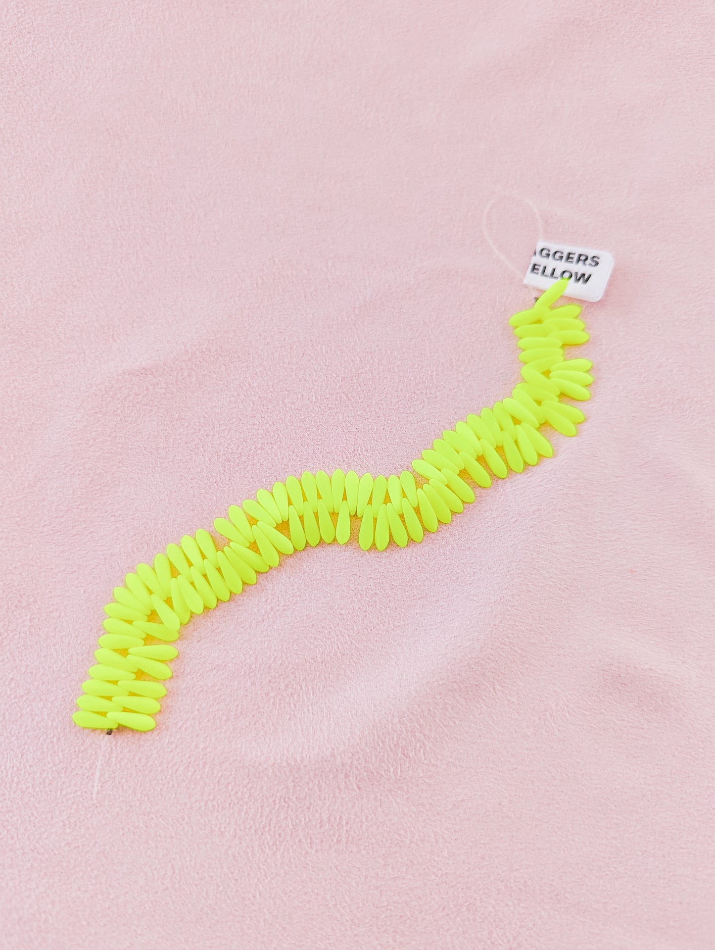 Matte Neon Yellow - 3x11mm Mini Daggers