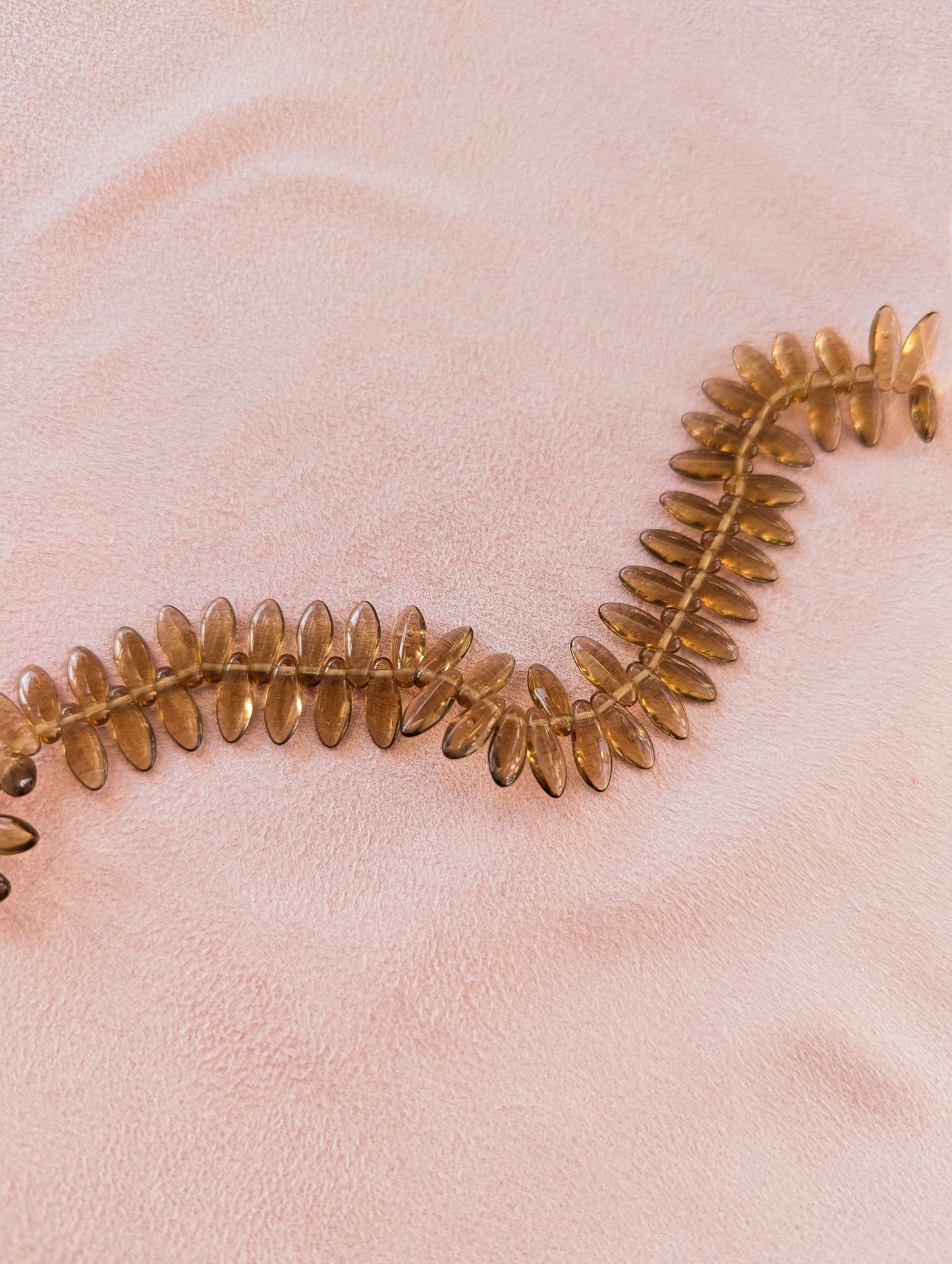 Smoke Topaz - 5x12mm Daggers