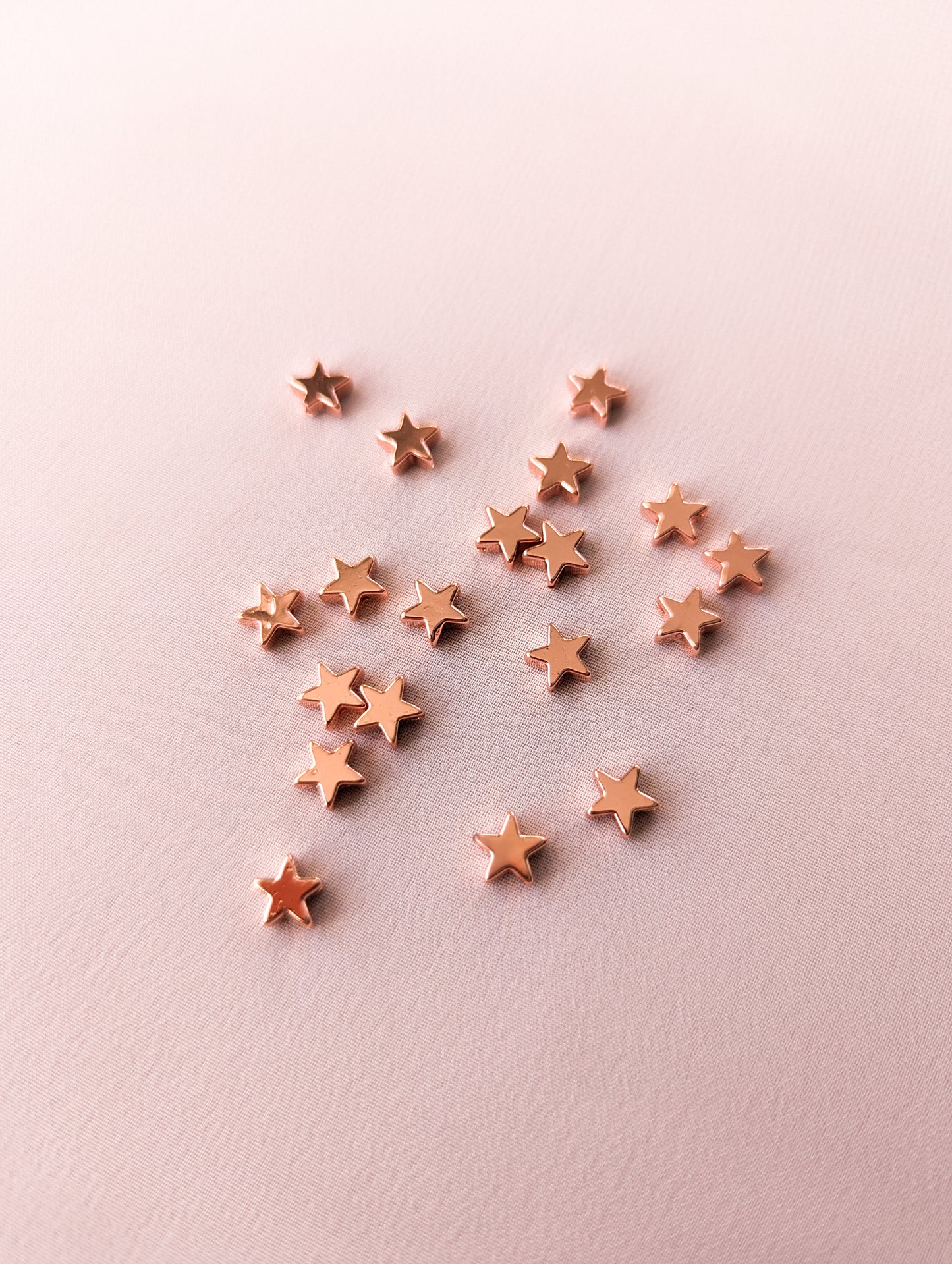 Rose Gold Star - 6mm Hematite Grade AAA