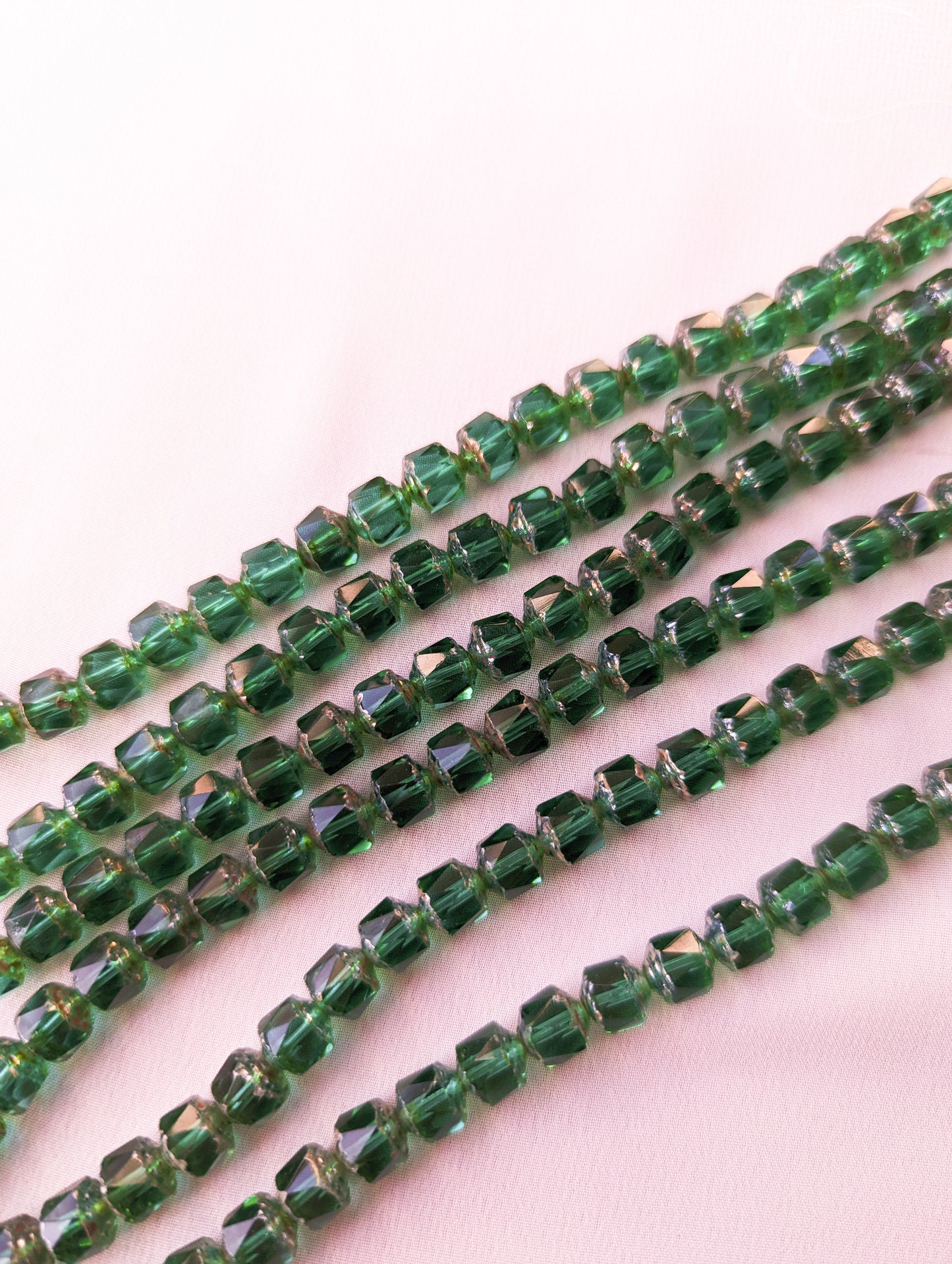 Emerald - Cathedral Crown - 7 inch Strand