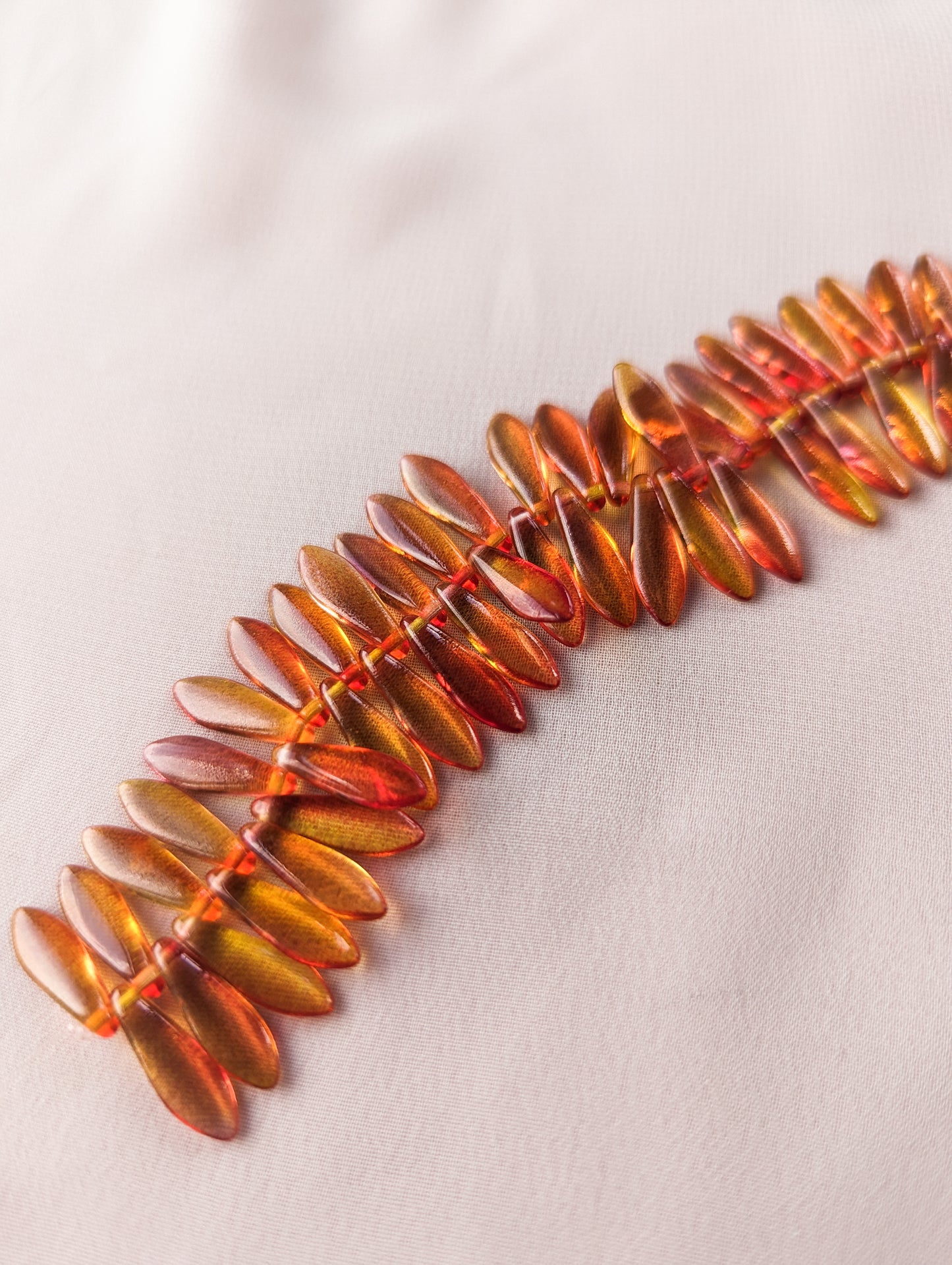 Fuchsia & Lemon Dual Coated - 5x16mm Daggers