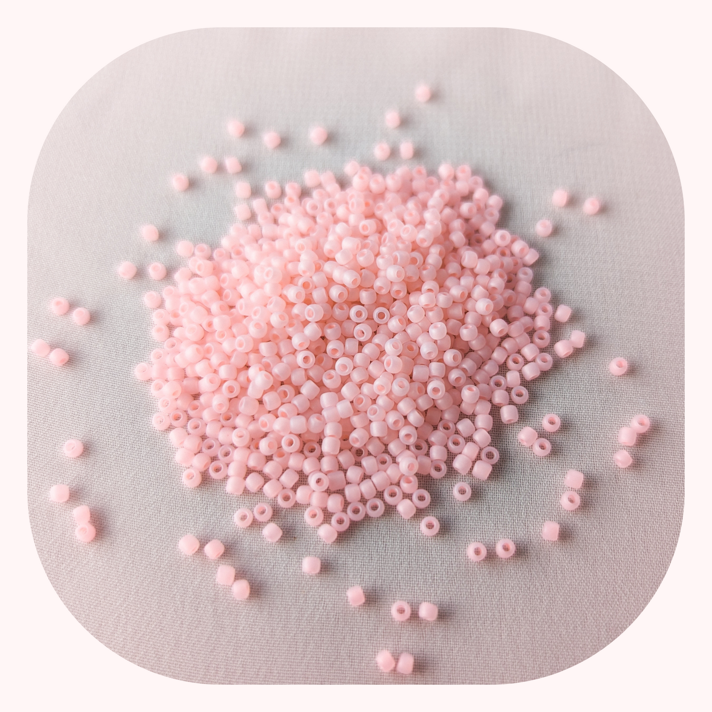 Frosted Ceylon Innocent Pink - Single - 15 Gram tube - Toho