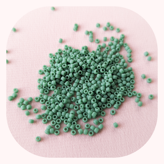 Matte Green Turquoise - Single - 15 Gram tube - Toho