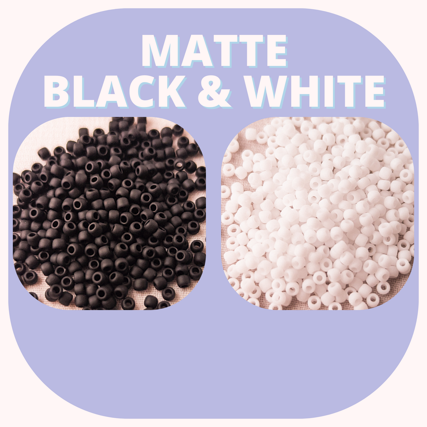Matte Black & White - 15 Gram tubes - Toho