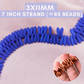 Matte Cobalt - 3x11mm Mini Daggers