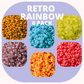 Retro Rainbow 6 pack - Miyuki Rounds