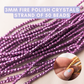 Saturated Metallic Spring Crocus - 3mm - Strand of 50 - Fire Polish Faceted Crystals