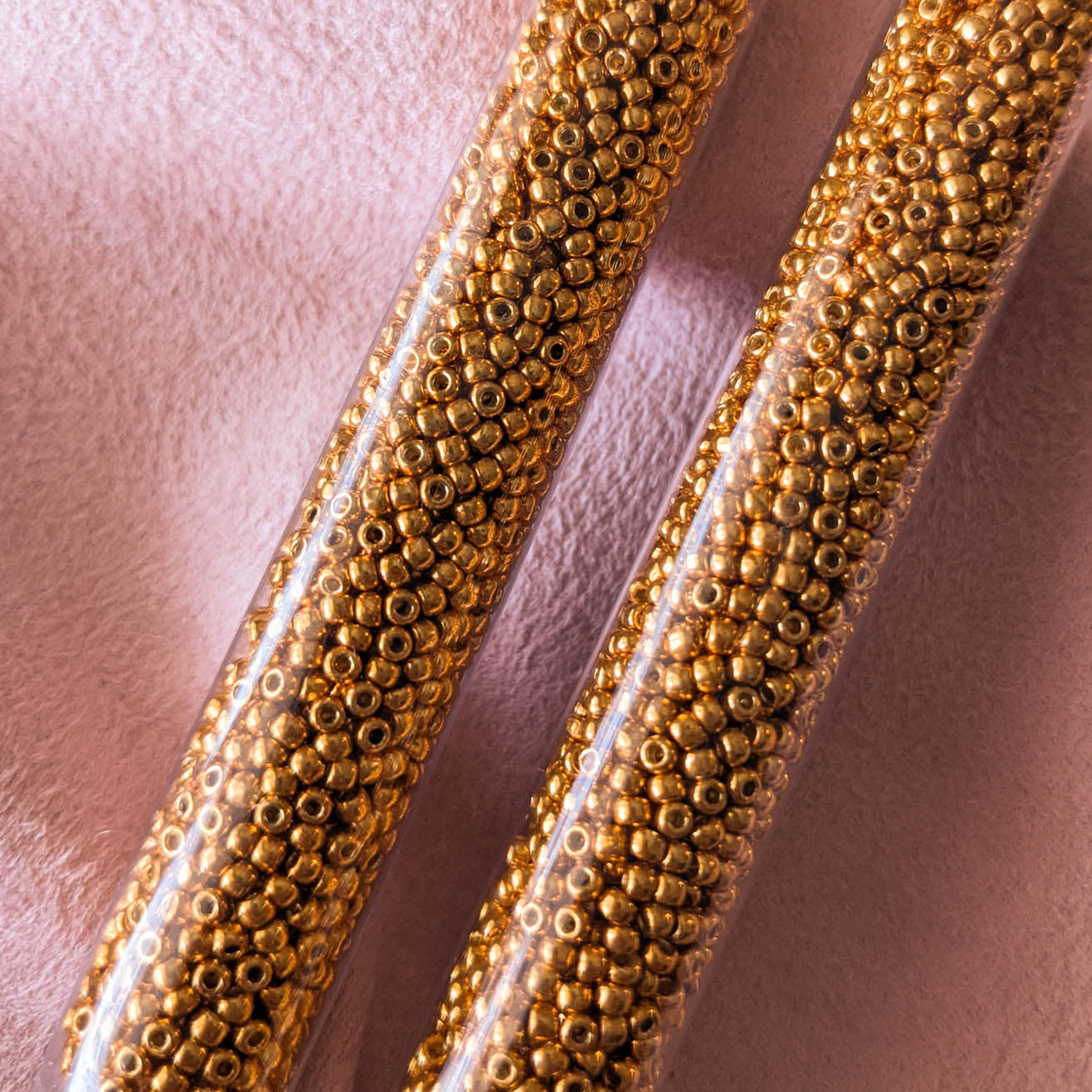 Galvanized Permafinish Mustard Gold - Single - 15 Gram tube - Toho