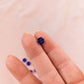 Flowers - Cobalt - 6mm Bead