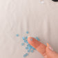 Flowers - Aqua Sky Blue - 5mm with Center Hole