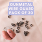 Wire Guards - Gunmetal - 30 Pack