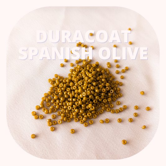 Duracoat Spanish Olive - Single - Miyuki Rounds